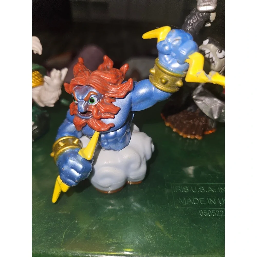 Skylanders Figures Lot of 5 Trap Team Food Fight Zap Pop Fizz Slobber Tooth